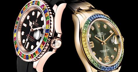 寶石這樣鑲太迷人 勞力士Datejust Pearlmaster 39 vs Yacht-Master 40