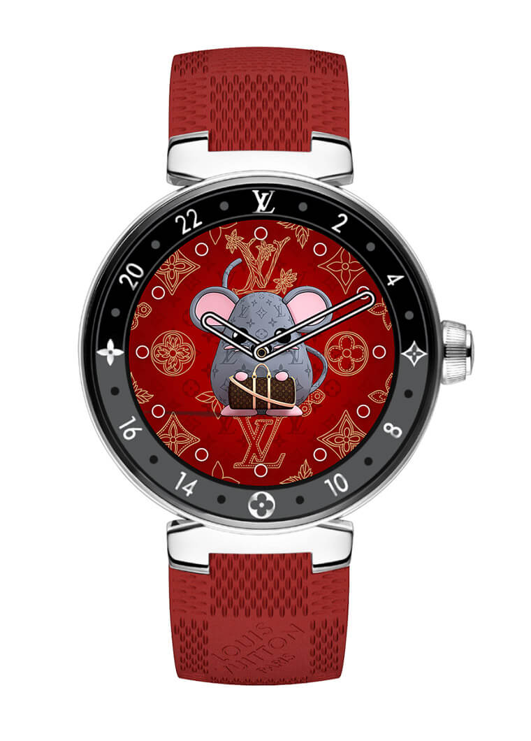 Louis Vuitton Tambour Horizon Monogram Eclipse Chinese New Year