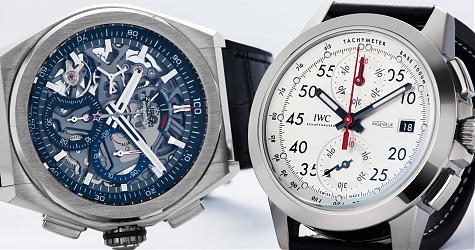 鈦金屬計時碼錶 IWC vs ZENITH