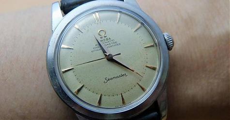 錶友分享-古董海馬有天文台認證可是寶 OMEGA Seamaster Chronometre