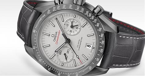 新旧材质的灰色地带 OMEGA Speedster Grey Side of the Moon