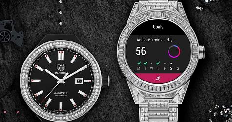 华丽度简直爆表 TAG HEUER Connected Modular 45全钻智能腕表