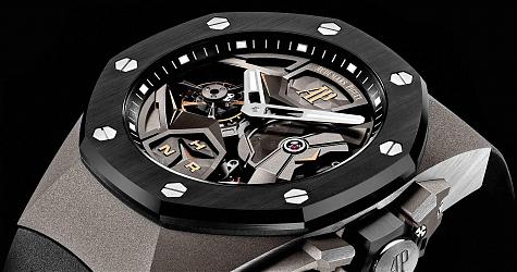 SIHH 2018:小改之后看起来大不同 爱彼皇家橡树概念飞行陀飞轮GMT腕表