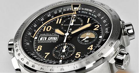 飞行表的老行家 HAMILTON Khaki X-Wind计时码表限量版