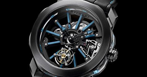 霓虹灯也没它抢眼 宝格丽Octo Tourbillon Sapphire腕表