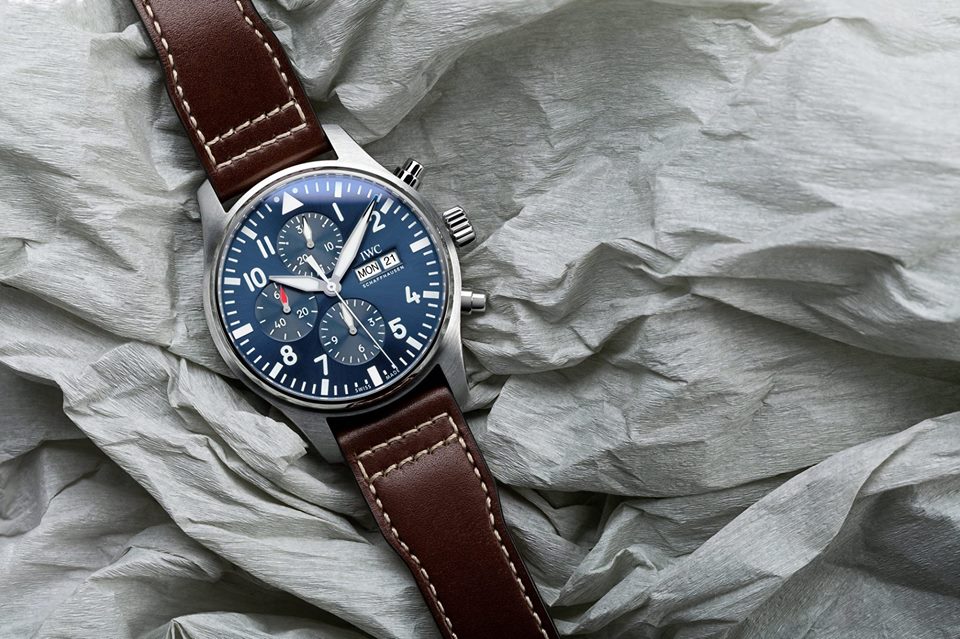 原來IWC標配的皮錶帶是義大利很有名的皮鞋製造商生產的