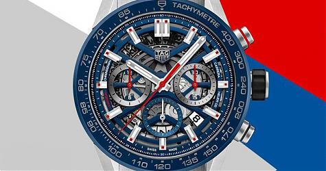 卡莱拉系列第一次搭这枚机芯 TAG HEUER Carrera Calibre Heuer 02腕表