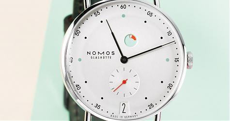 简单单也可以表现时尚态度 NOMOS Metro腕表