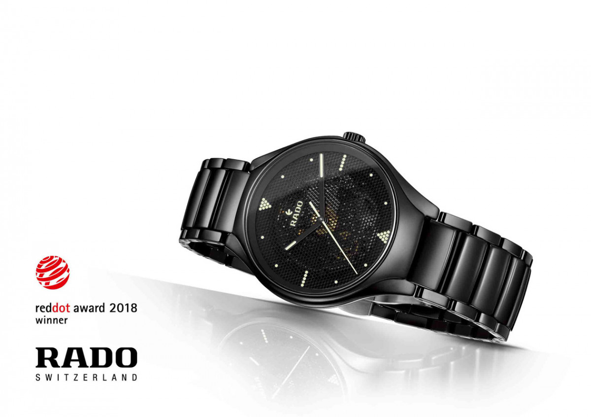设计水准再度征服红点大奖 RADO True Phospho夜光腕表