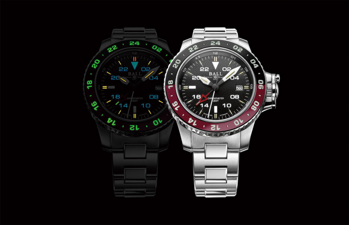 蓝宝石表圈有弧度了 BALL WATCH AeroGMT II