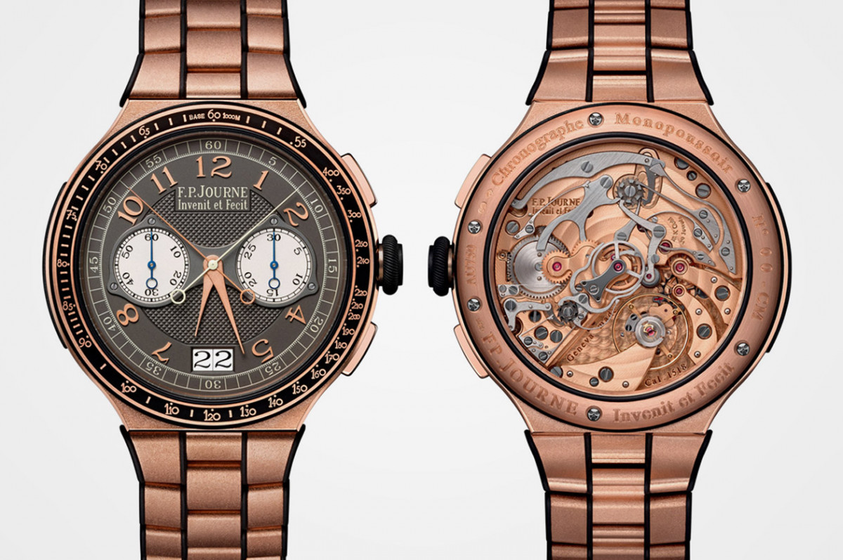 打球之餘还有新表可以品鉴 F.P.JOURNE LineSport追针计时码表