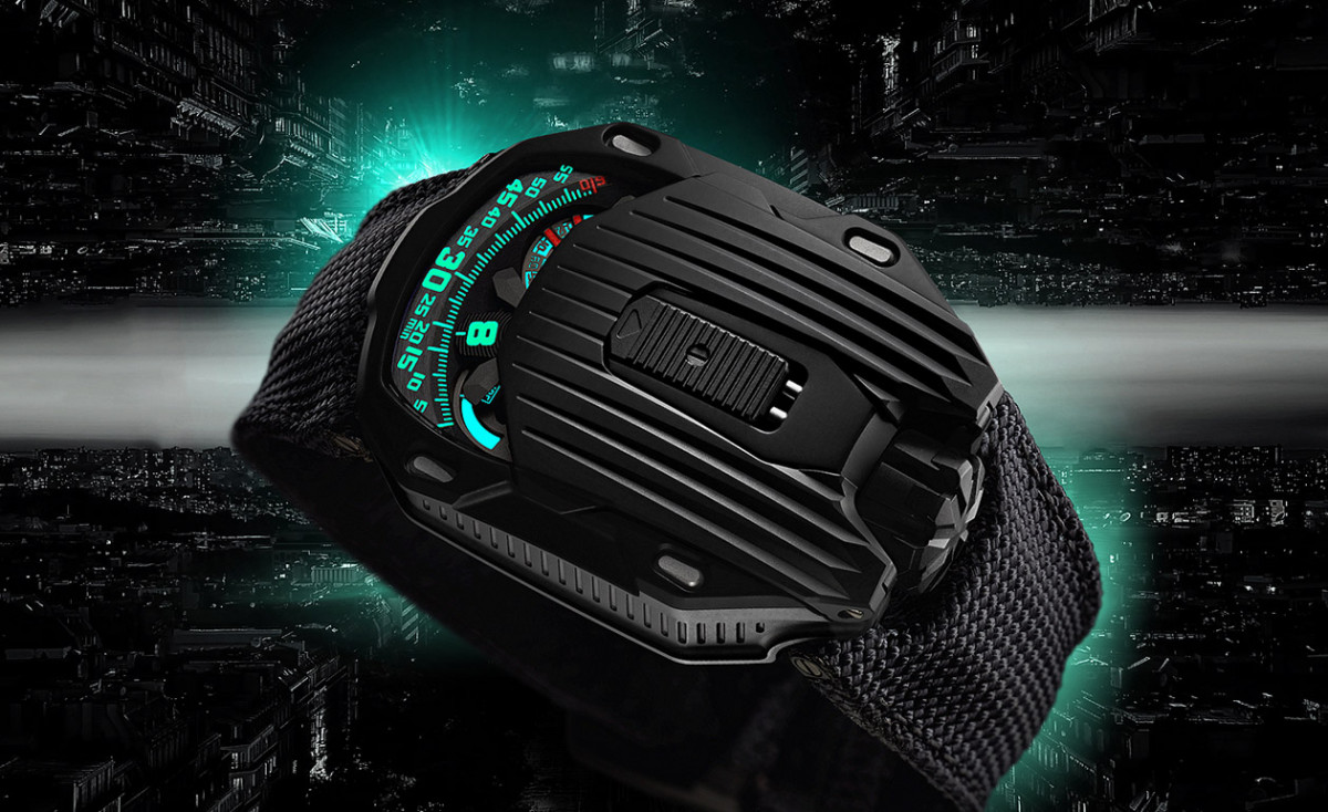 暗夜裡还是看得出现在几点 URWERK UR-105新改款