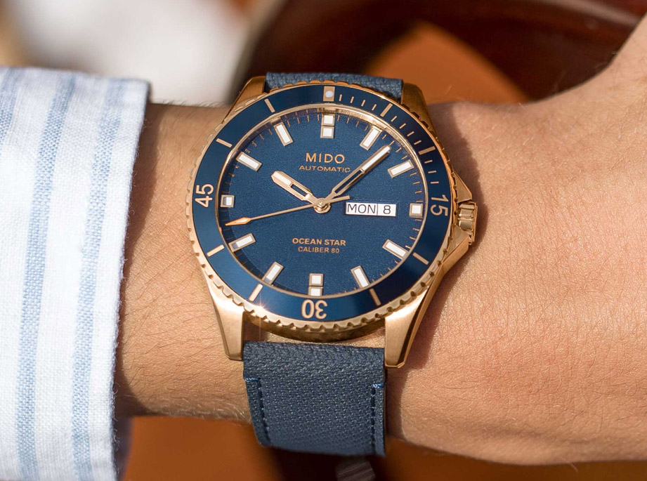展现运动表休閒时尚的一面 MIDO Ocean Star海洋之星手表