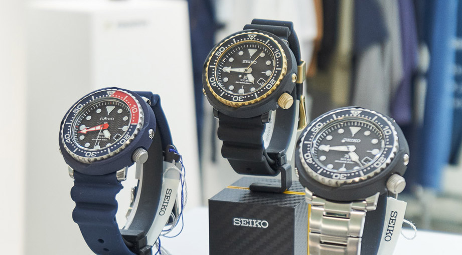 潜水表也能搭出时尚味 SEIKO Prospex快闪店