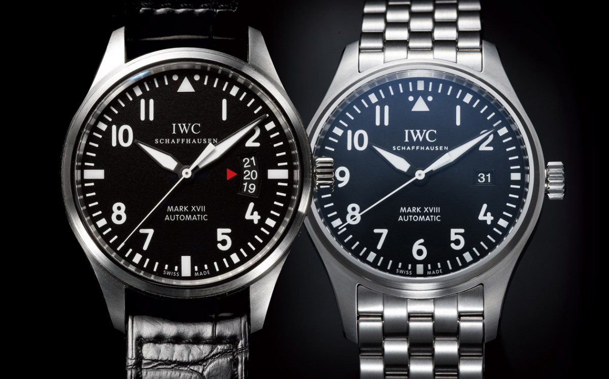 IWC两代飞行员较劲 马克17 vs 马克18