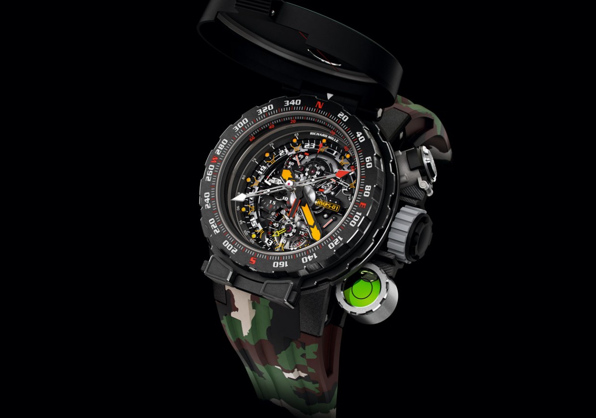 硬汉专属的冒险配备 RICHARD MILLE RM 25-01史特龙限量版