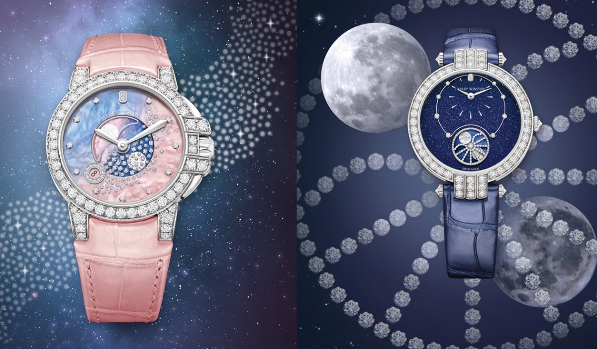就近赏月更愜意 HARRY WINSTON Premier&Ocean系列月相表