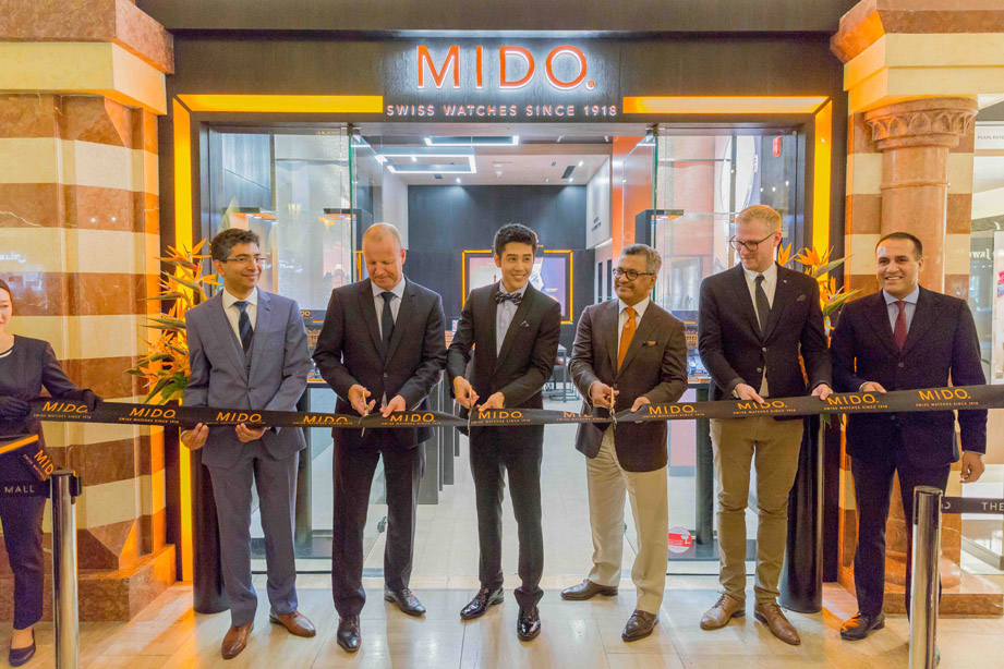 2018新作压阵 MIDO杜拜旗舰专卖店开幕