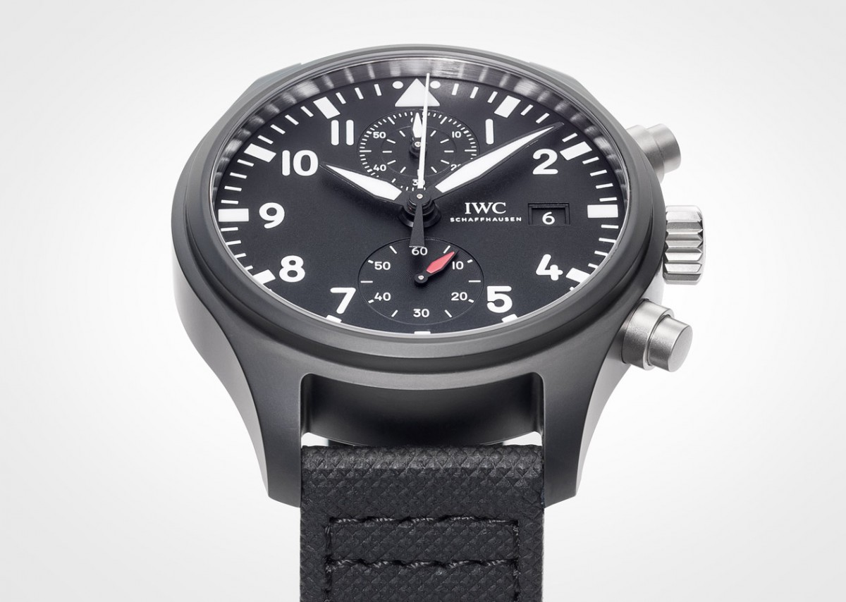 军阶比较高的飞行表 IWC飞行员Top Gun计时表