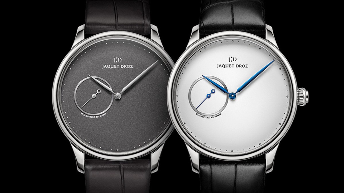 JD也有小三针 雅克德罗Grande Heure Minute Ardoise