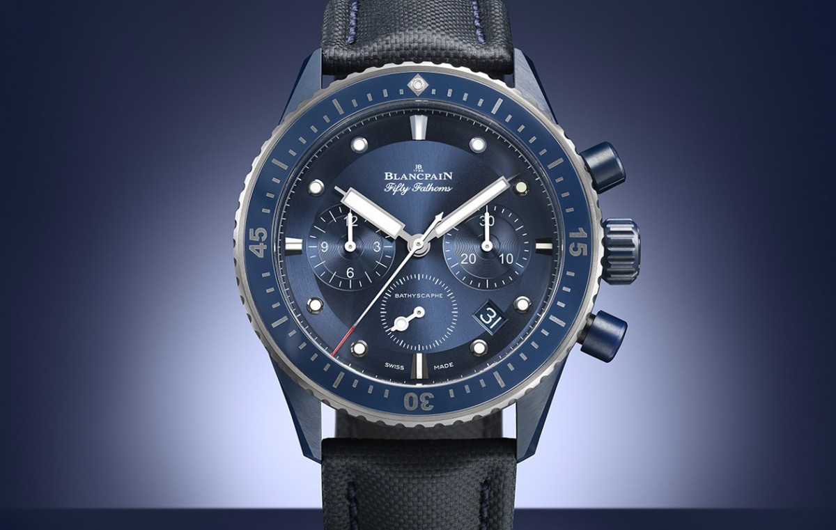 徹頭徹尾的藍色主題 寶珀五十噚Bathyscaphe Bucherer限定版