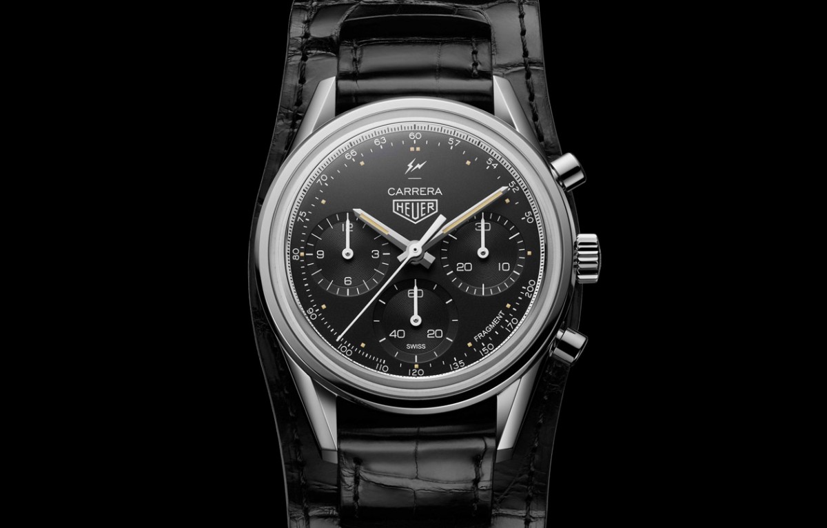 最潮的卡萊拉現身 TAG HEUER Carrera Heuer-02 x 藤原浩Fragment計時錶