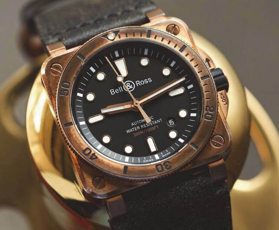 唯一方形青銅潛水錶 柏萊士BR03-92 Diver