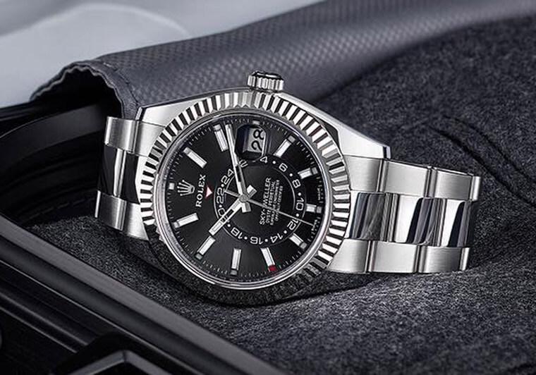 既有年曆又有兩地時間功能 勞力士Sky-Dweller 326934實用性沒話說