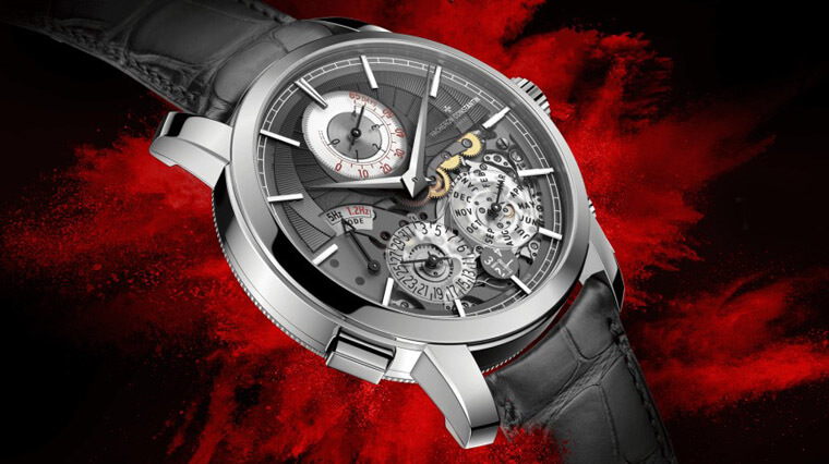 SIHH 2019:切换摆轮震频换来超长动能 江诗丹顿Traditionnelle Twin Beat万年历表