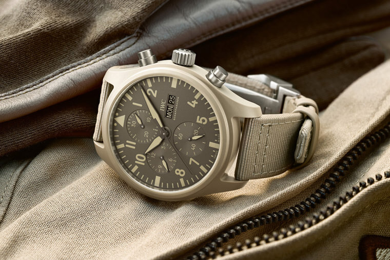 SIHH 2019:走出黑色陶瓷的框框 IWC飞行员系列Top Gun莫哈韦沙漠特别版IW389103
