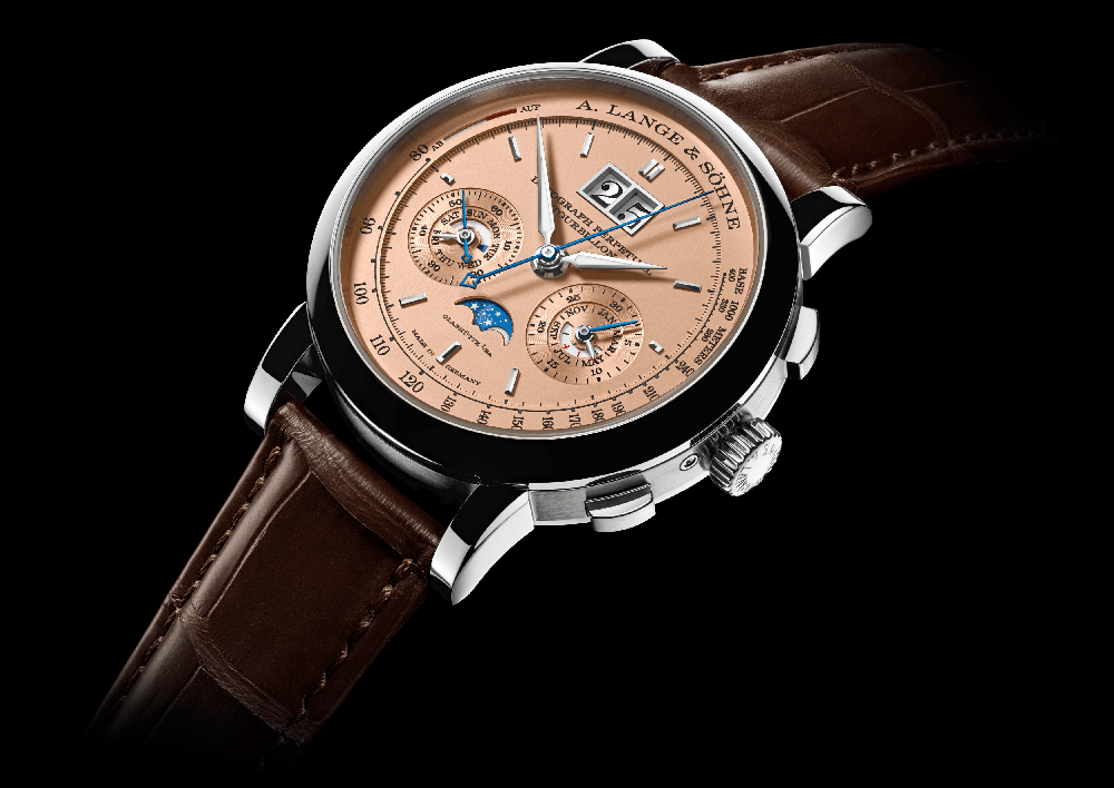 SIHH 2019:换上白金继续展演高复杂功能 朗格Datograph Perpetual Tourbillon