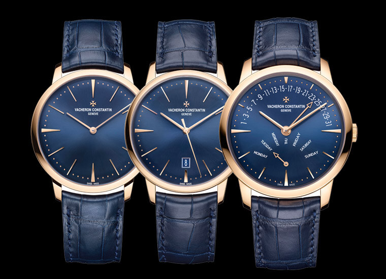SIHH 2019:面盘不再只有黑白灰 江诗丹顿Patrimony午夜蓝系列