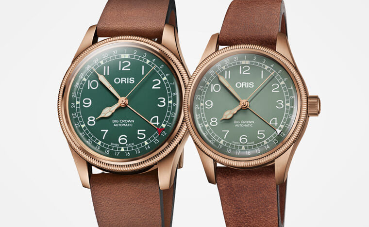 岁月的痕跡它们最知道 ORIS Big Crown系列青铜表