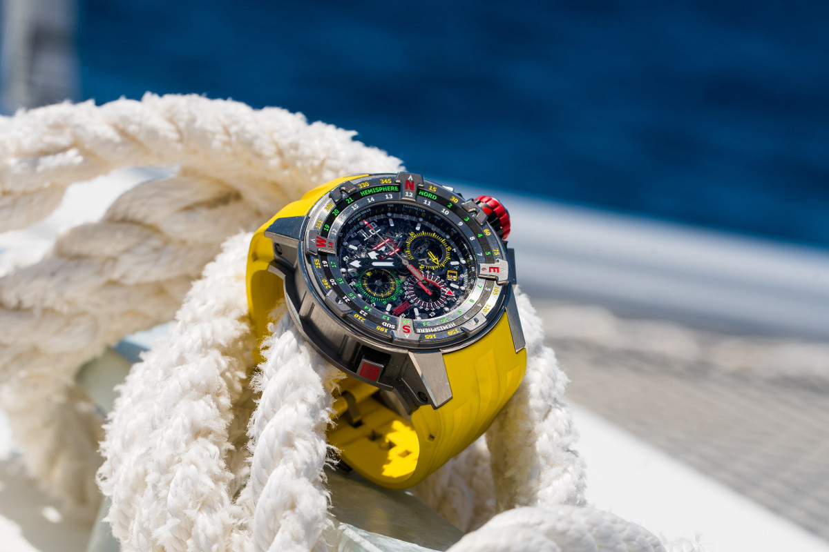 首款航海专用技术腕表 RICHARD MILLE RM 60-01 Regatta