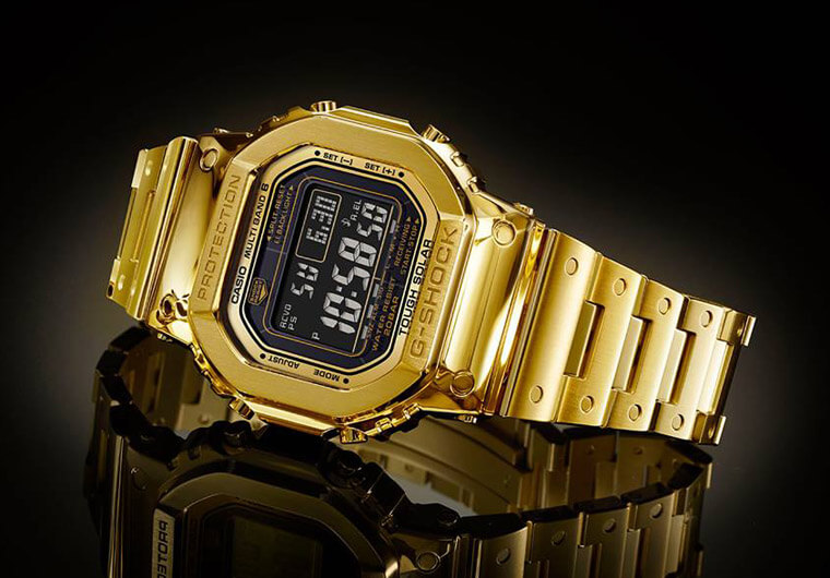 富豪也想抢的G-SHOCK！史上最贵K金G-D5000-9JR登场- 世界腕表World