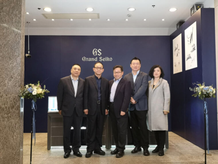 GRAND SEIKO入驻上海三联集团所属亨达利表店