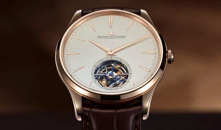 这陀飞轮也太薄 积家Master Ultra Thin Tourbillon超薄大师系列陀飞轮