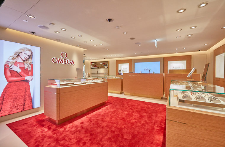 店面装潢全面翻新 欧米茄台北SOGO复兴名品店新开幕