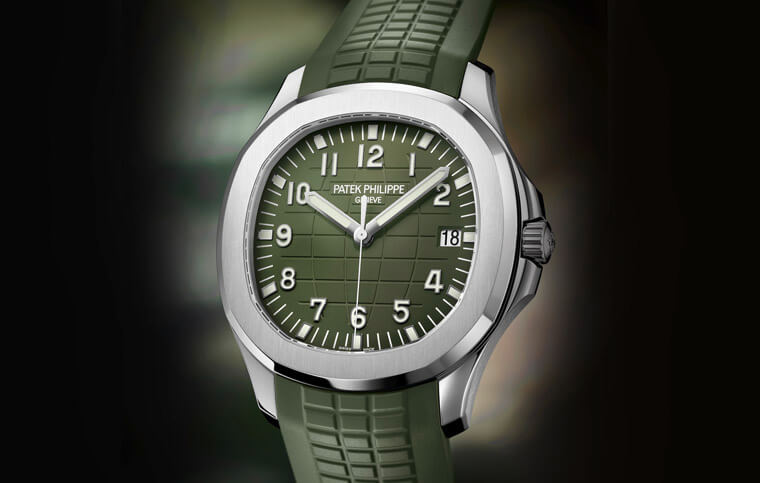 Basel 2019:绿面一亮出来就很吸睛 百达翡丽Aquanaut 5168G