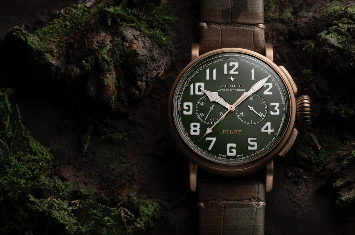 Basel 2019:青铜搭配卡其绿原来这麼好看 真力时Pilot Type 20 Adventure
