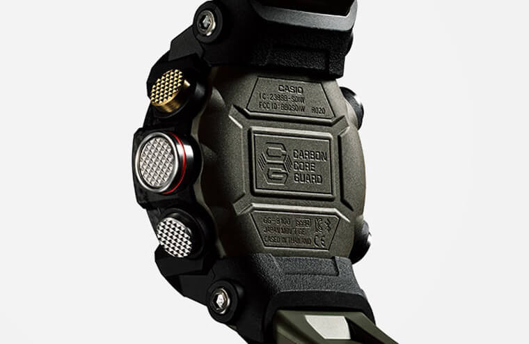 轻量化保护性也强的碳纤维表壳CASIO G-Shock Mudmaster GG-B100 - 世界