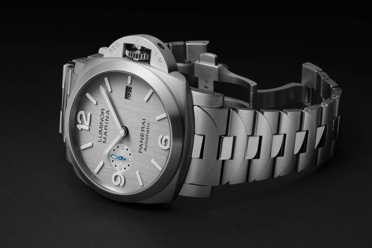 第一次看到银色面盘 沛纳海Luminor Marina PAM00977&PAM00978