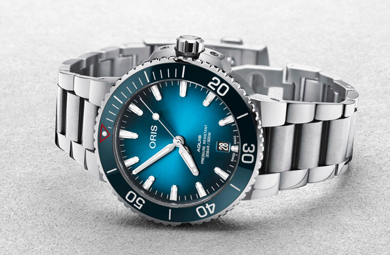 海洋回收塑料也能和手表跨界结合 ORIS Aquis Clean Ocean限量表