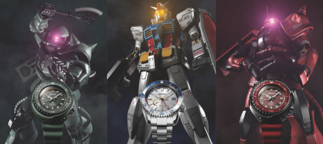 钢弹迷照过来 SEIKO Prospex发表GUNDAM 40周年限量联名表