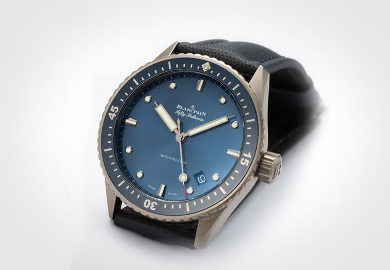 40万元陶瓷壳潜水表推荐 宝珀五十噚Bathyscaphe复古运表控的天菜