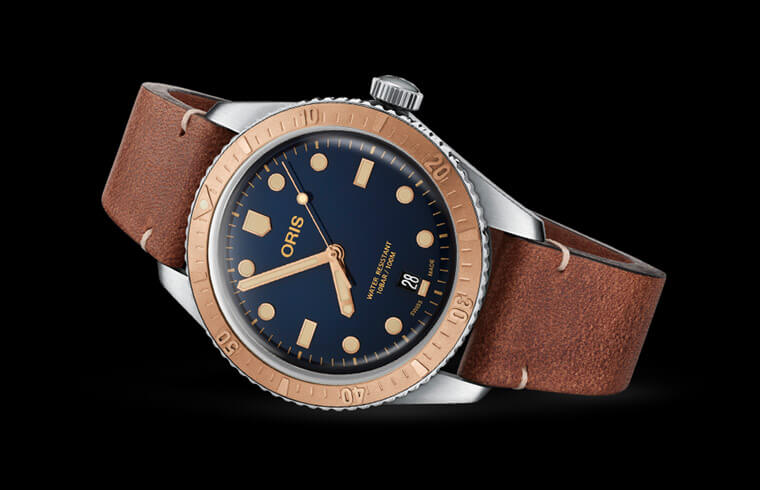 当年限量Carl Brashear青铜潜水表没抢到，ORIS现在还有半铜Sixty-five可追