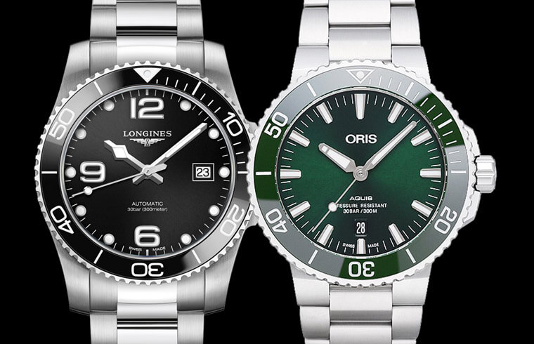 5万元运动表推荐 浪鬼和ORIS时间之海陶瓷圈大三针潜水表