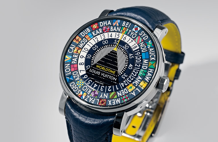 LV Escale Worldtime Blue用五顏六色诠释跟其他家不一样的世界时间