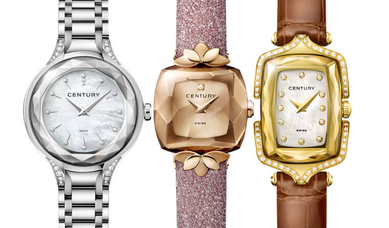 CENTURY世纪表独门的蓝宝石切割工艺造就多款美型女表系列