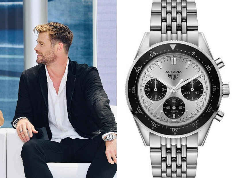 雷神克里斯汉斯沃戴泰格豪雅Autavia限量版出席MIB星际战警电影宣传